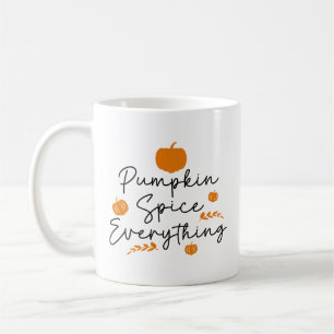 Caneca De Café Pumpkin Spice Tudo