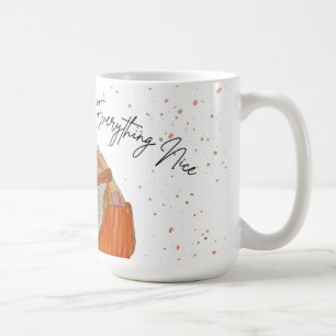 Caneca De Café Pumpkin Spice Watercolor Café Mug