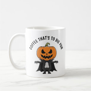 Caneca De Café Pumpkin Vampire