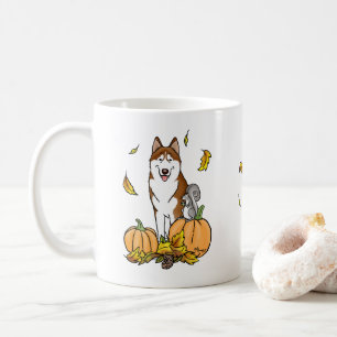Caneca De Café Pumpkins Cai na Sibéria (vermelho) Pumpkins Sai C