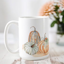 Caneca De Café Pumpkins de Aquarela