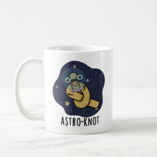 Caneca De Café Punho Astro-knot Astronauta Engraçado