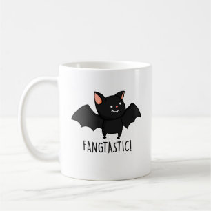 Caneca De Café Punição de Halloween Engraçada Fangtástica