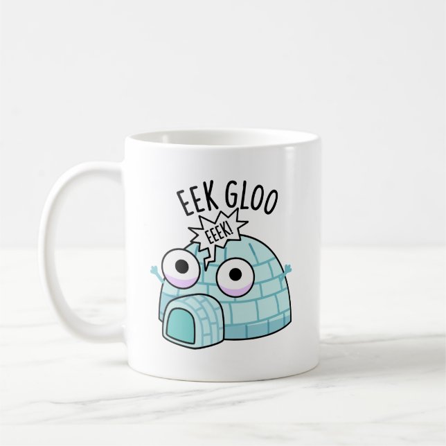 Caneca De Café Punição Divertida de Igloo Eek-gloo  (Esquerda)