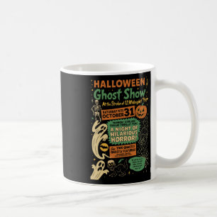Caneca De Café Punk Funny Horror Spooky Halloween Ghost Show Ghos
