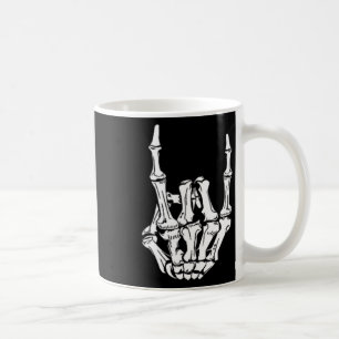 Caneca De Café Punk Rock Skeleton Legal Rocker Halloween Men