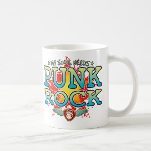 Caneca De Café Punk Rock Soul Mug
