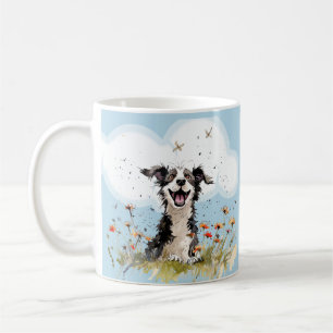 Caneca De Café Pup Feliz