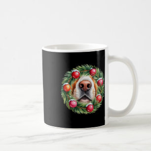 Caneca De Café Pup Feriado Nariz de Peeking Fresco Cão Fresco