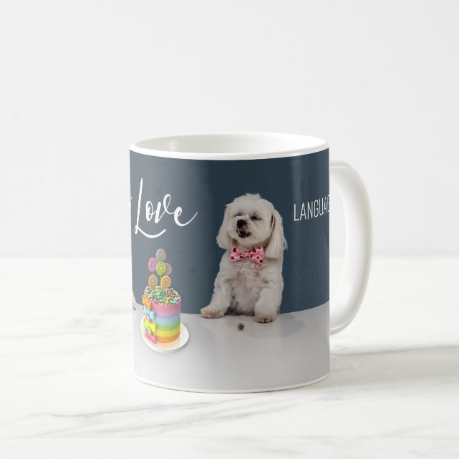 Caneca De Café Pup Party Mug (Frente Esquerda)