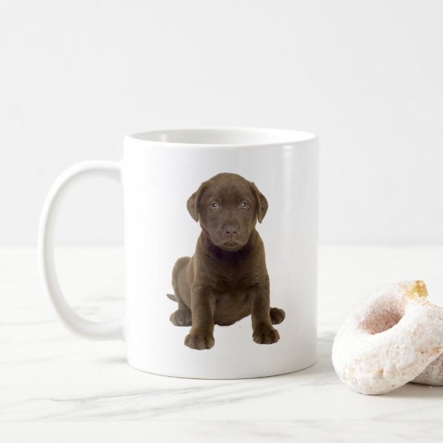 Caneca De Café Puppia de chocolate (Com Donut)