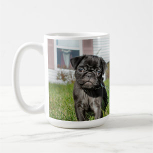 Caneca De Café Puppia Preta