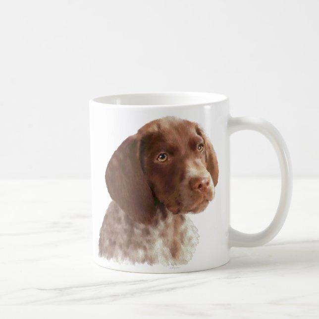 Caneca De Café Puppia Shorthair Alemã (Direita)