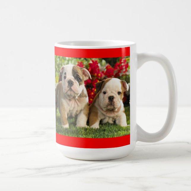 Caneca De Café Pupppy Coffee Cup Mug (Direita)