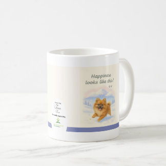 Caneca De Café Puppy Dreams Happiness Mug by Tina Tran 