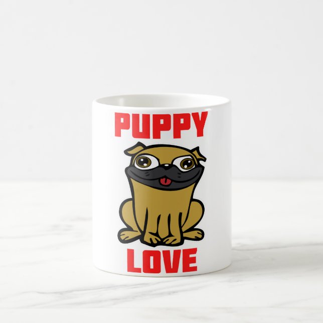 Caneca De Café Puppy Love (Centro)