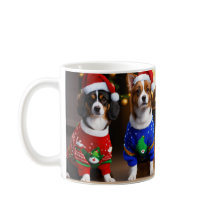 Puppy Natal Presente Café Feriado de Mug