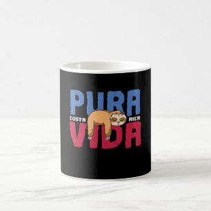Caneca De Café Pura Vida Sloth