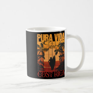 Caneca De Café Pura Vide Costa Rica Surfando