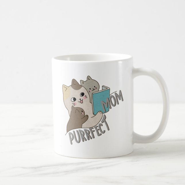 Caneca De Café Purfect Mãe (Direita)