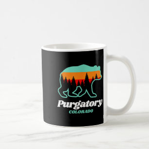 Caneca De Café Purgatório colorado esquiando snowboard urso