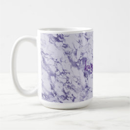 Caneca De Café Purple Abstrato Fantasy