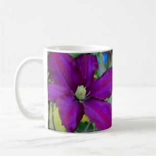 Caneca De Café Purple Clematis Mug