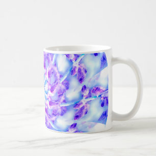 Caneca De Café Purple Floral Mandala
