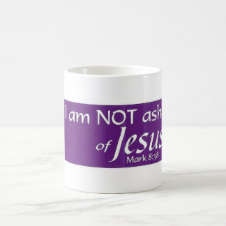 Caneca De Café PURPLE_I NÃO ESTOU ENVERGONHADO DE JESUS MUG_Mark8