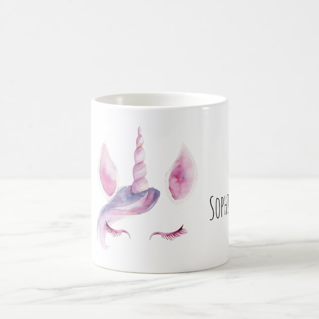 Caneca De Café Purple Unicorn (Centro)