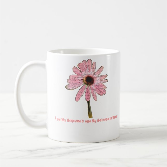 Caneca De Café purpleconeflowerbeloved3 (Esquerda)