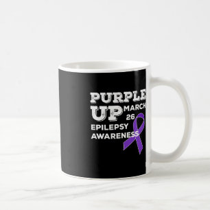 Caneca De Café Púrpura até 26 de março Suporte à Consciência da E