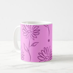 Caneca De Café Púrpura de girassol