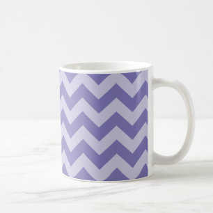 Caneca De Café Púrpura Marroquina Chevrons Coffee Mug