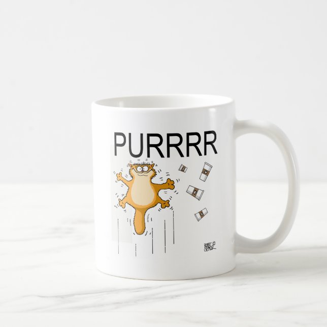 Caneca De Café Purr (Direita)