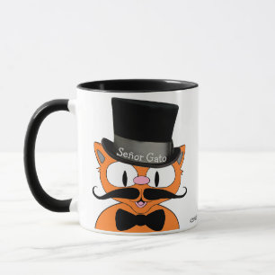 Caneca de Café "Puttin 'On The Ritz" do Señor Gato