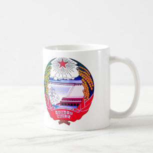 Caneca De Café Pyongyang, Coreia do Norte (RPDC) Hermit Kingdom