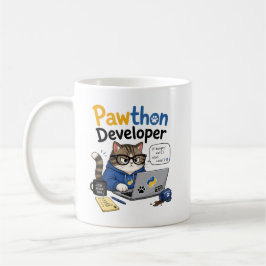Caneca De Café Python Developer