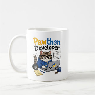 Caneca De Café Python Developer