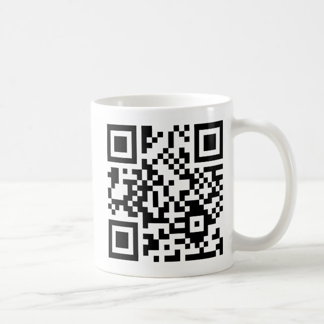 Caneca De Café QR > binário (Direita)
