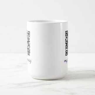 Caneca De Café QR code mug