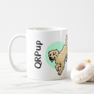 Caneca De Café QRPup Cup - Dourado