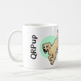 Caneca De Café QRPup Cup - Golden 