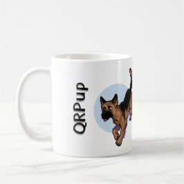 Caneca De Café QRPup Cup - Pastor Alemão