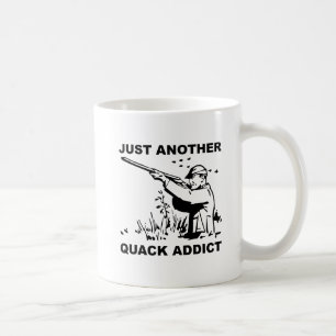 Caneca De Café Quack Addicto Engraçado Mug