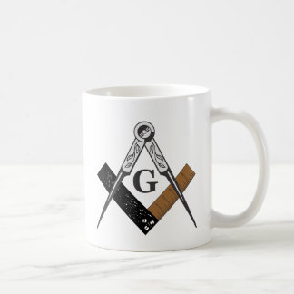 Caneca De Café Quadrado e compasso maçónicos