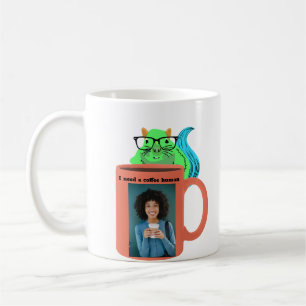 Caneca De Café Quadrícula Quimológica Coffee Mug