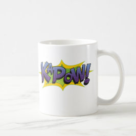 Caneca De Café Quadrinho KaPow!