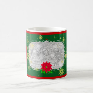 Caneca De Café Quadro da foto do Natal