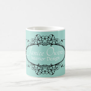 Caneca De Café Quadro de Deslocamento do rico Personalizado